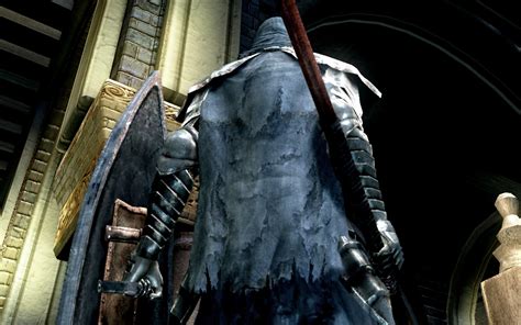 Silver Knight Armor With Gold Hemmed Cape At Dark Souls Nexus Mods