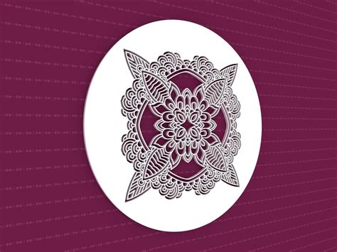 How to make a 3d honeycomb honeycomb mandala? 3D model decoration Mandala | CGTrader