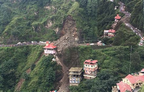 Video Landslide In Shimlas Dhalli Himachal Watcher