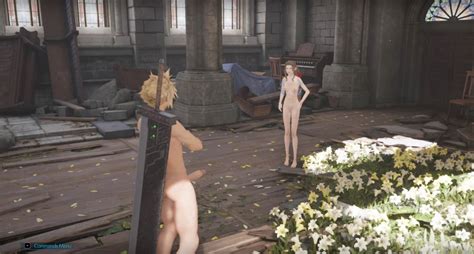 Final Fantasy VII Remake Aerith Nude Mod Wonderfully Petite Sankaku