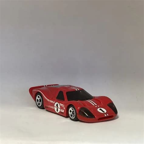 HOT WHEELS FORD GT Mk IV Red White PicClick UK