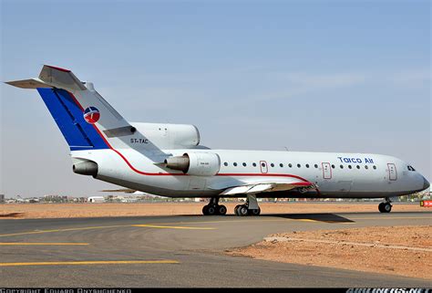 With over 900 employees and six aircraft. Yakovlev Yak-42D - Tarco Air | Aviation Photo #5859837 ...