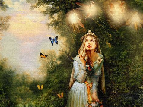 Fairies Celtic Goddess Fairy Paintings Faery Art