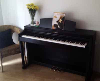 Tusindvis af nye billeder af høj kvalitet tilføjes hver dag. Interior Design and Decorating, Music Room with a Piano