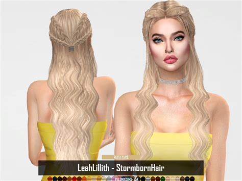 The Sims 4 The Sims 4 Cc Ts4 Hair Retexture Retexture Leahlillith
