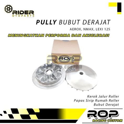 Jual Upgrade Rumah Roller Racing Set Pully Nmax 155 Aerox 155 Lexi 125 Bubut Derajat Di Lapak