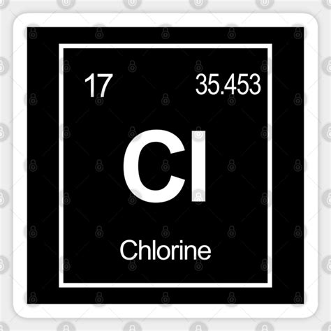 Cl Element Of Chlorine Periodic Table Elements Chlorine Chlorine