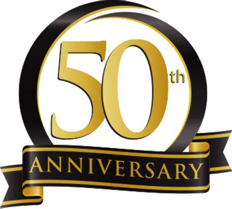 50th Anniversary Logo Png