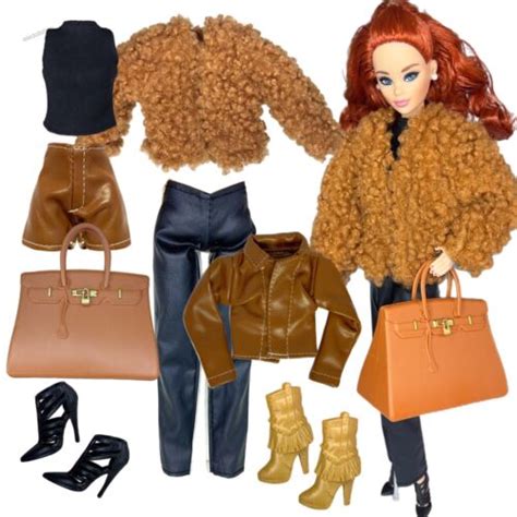 eledoll clothes fashion pack for the 12” fashion doll caramel set ebay