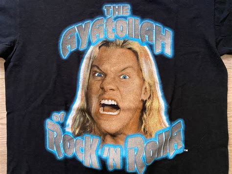 2000 WWF Y2J Chris Jericho “The Ayatollah of Rock N Rolla” shirt
