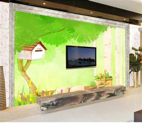 3d Wallpaper Photo Wallpaper Custom Living Room Mural
