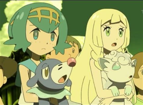 Lillie Lana And Their Pokémon Strongest Pokemon Pokemon Characters Fictional Characters