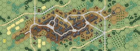 Advanced Squad Leader Map Board 60 Dungeon Maps Map Hex Map