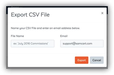 Excel, forextester and standard csv formats available. SamCart's Subscription Saver (Dunning) : SamCart Knowledge ...