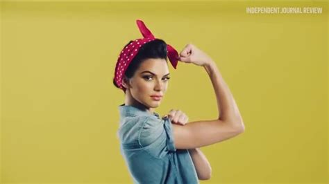 Kendall Jenner Dresses Like A Flower Child For Rock The Vote