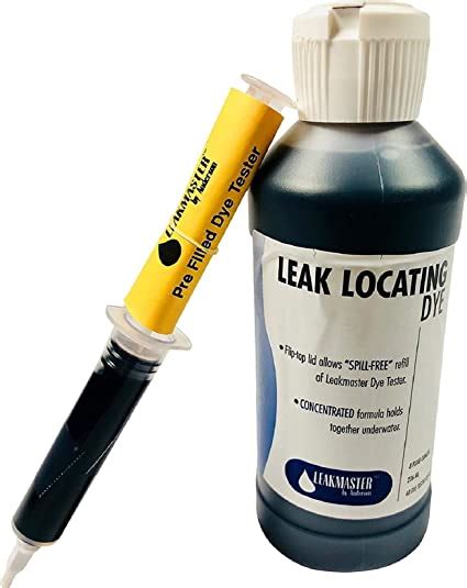 Pool Leak Detection Kit Concentrated Blue Pool Dye Perfect Lighter