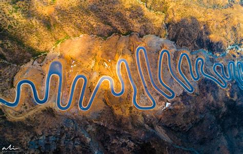 يجب أن تشاهده من الأعلى صور جوية بالسعودية تبين المظهر الحلزوني