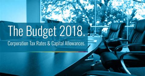Taxpayers are allowed to reclaim the amount, or remove the value of these items from their gross pay or profit. Budget 2018 - Corporation Tax Rates & Capital Allowances ...