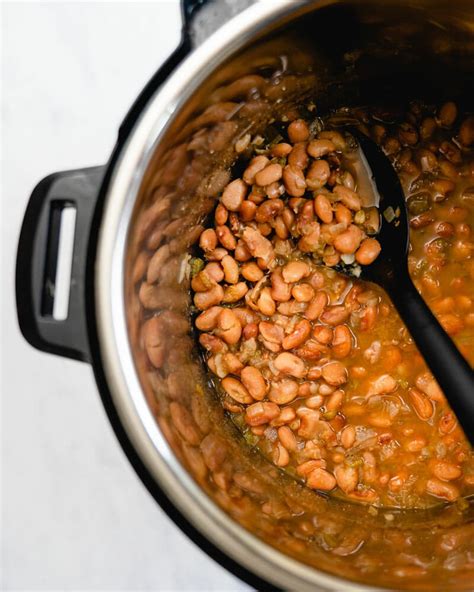 easy instant pot pinto beans no soaking required a couple cooks