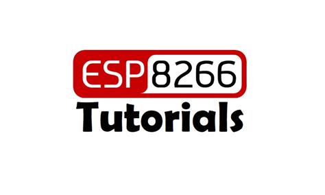 Esp8266 Tutorials Nodemcu Programming Arduino Ide