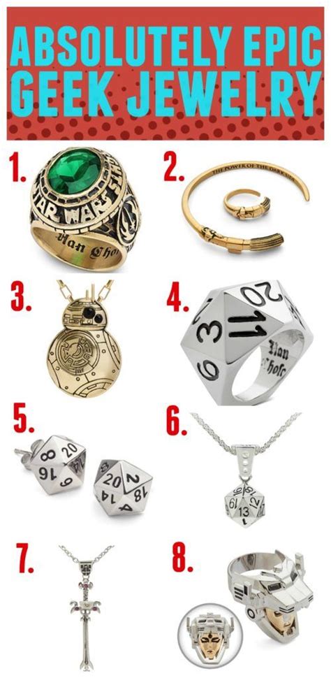 Epic Geek Jewelry That You Need To Own Geek Jewelry Jewelry Nerd