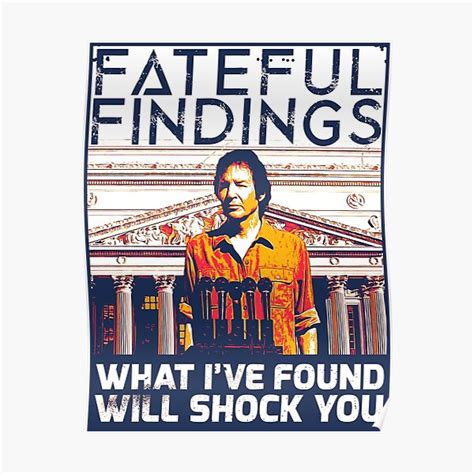 Fateful Findings Poster By Creativespero Redbubble