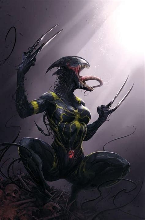 She Symbiote Pt1 By Venomized 1 On Deviantart 마블그림 마블 코믹스 마블