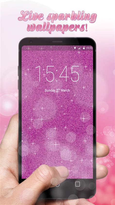Android용 Pink Glitter Lock Screen Wallpaper Apk 다운로드