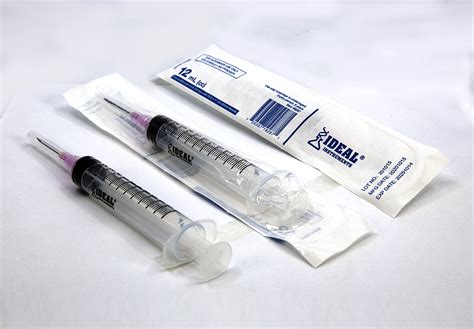 Ideal Syringes With Needles 12cc Southernstatescoop