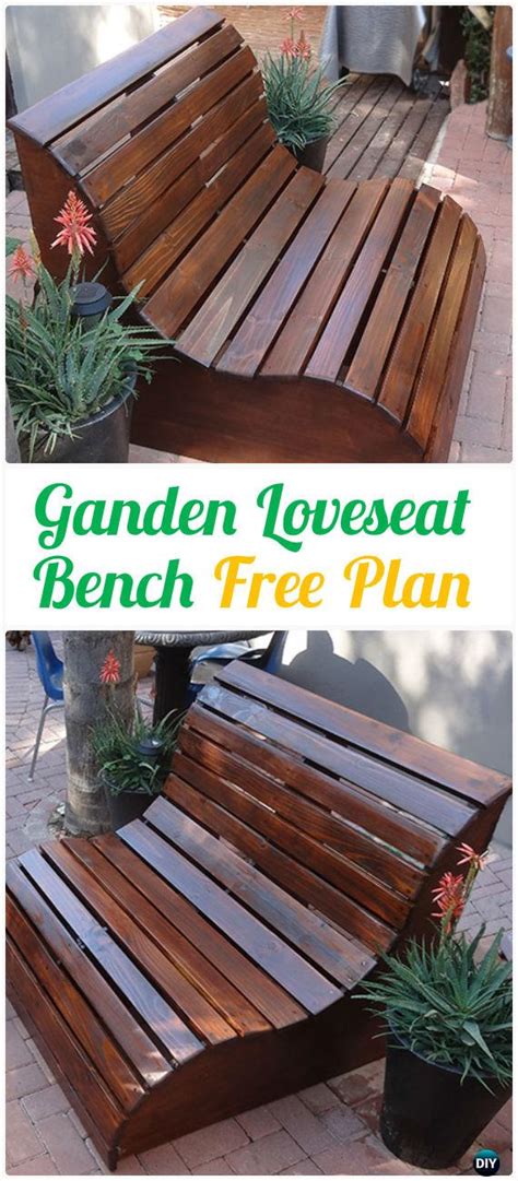 The fireplace plans that inspired the bench were published in pm in 1938, when rustic architecture was popular, especially in the cabins and visitor centers built in national parks before world war ii. DIY Outdoor Garden Bench Ideas Free Plans Instructions