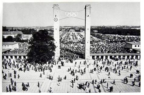 1936 Berlin Olympics Photograph The East Gate Of The Oly Flickr