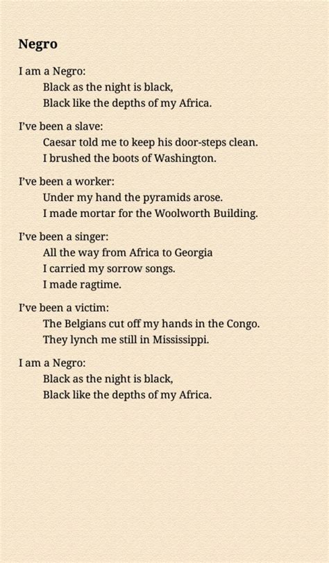 African American Poetry On Tumblr