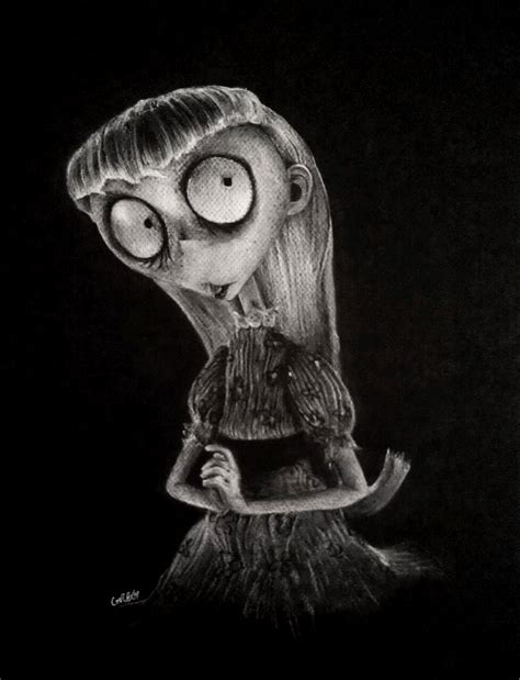 Weird Girl From Tim Burtons Frankenweenie By Gregpinsono