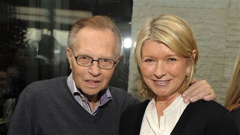 Martha Stewart Reveals She Once Went On A Date With Larry King