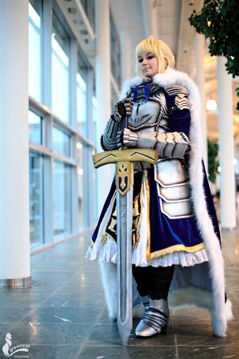 Saber From Fatestay Night Cosplay