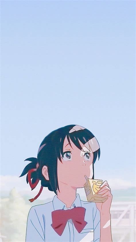 Tons of awesome anime 4k your name wallpapers … 18++ Anime Aesthetics Anime Your Name Wallpaper Iphone
