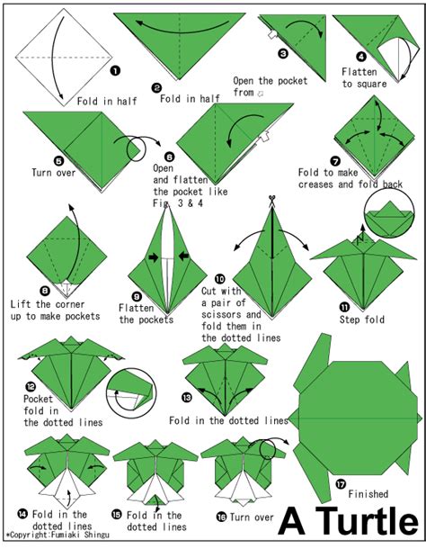 How To Make An Origami Turtle