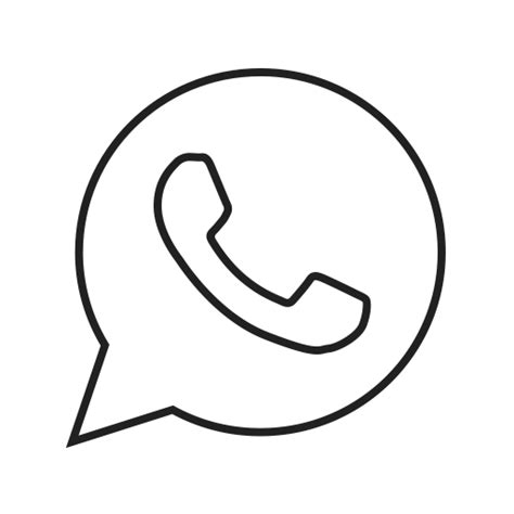 Logo Call Media Message Whatsapp Contact Social Icon