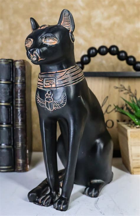 Buy Ebros Ancient Egyptian Goddess Bastet Statue In Rustic Clay Finish