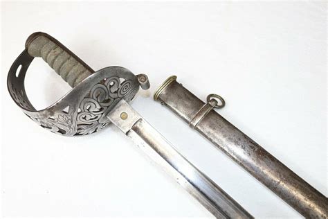 Late Victorian 1896 Pattern Cavalry Officers Sword By Pillin
