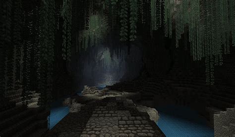Hd Wallpaper Minecraft Gameplay Screenshot Screen Shot Cave Tree