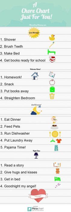 A Chore Chart Just For You A Chore Chart For