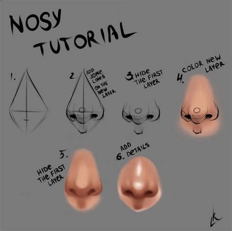 This beginners' step by step tutorial is for a basic male face. How to draw a nose step by step for beginners - learn now ...