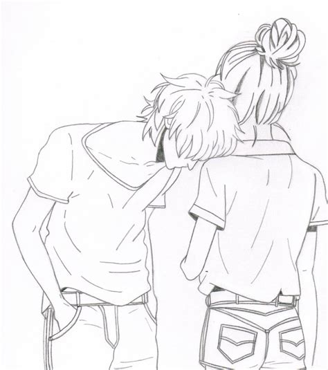 Couple Drawing Sketch At Getdrawings Free Download