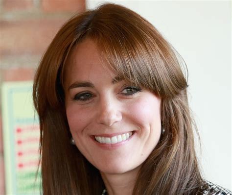A Closer Look At Kate Middletons New Bangs Racked