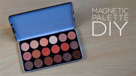 Now you have your own diy magnetic makeup palette. Como Dior Manda: DIY Magnetic Palette