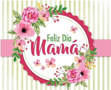 Feliz Dia De La Madre Flower Wreath Postcard Dia De La Madre By Reverasite