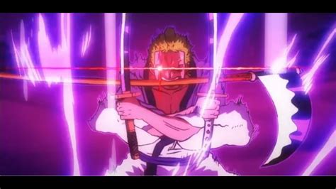 Zoro Unleashed The Three Sword Style With Scythe Named Porgatory Youtube