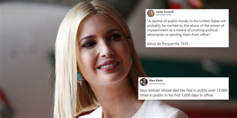 Trump Impeachment Ivanka Shares Fake Quote About The Hearings