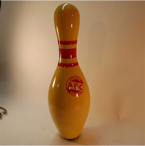Vintage Bowling Pin Magna Pin Abc Approved Synthetic Etsy